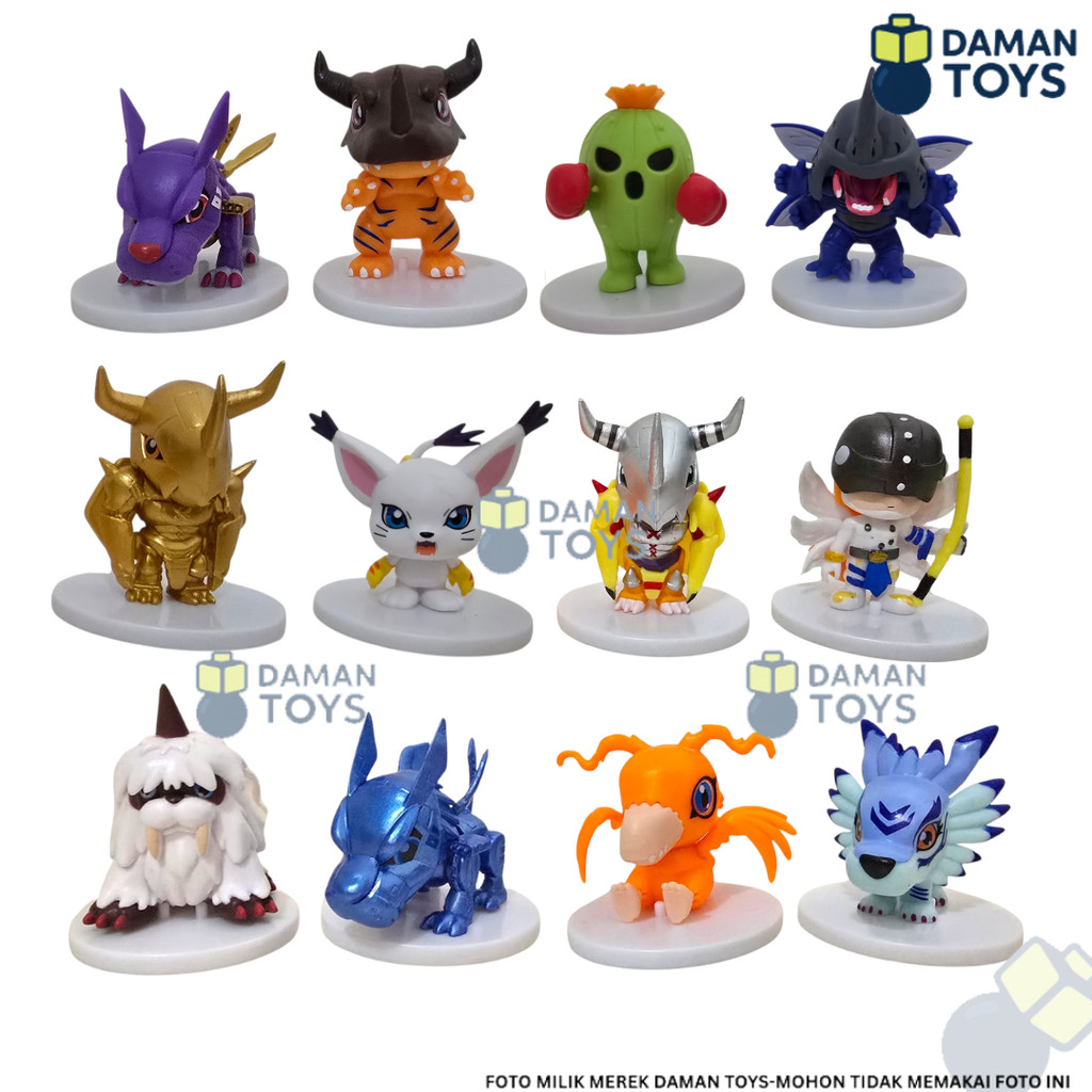 Jual Figure Set Digimon Greymon Angemon - Set Angemon Digimon | Shopee ...