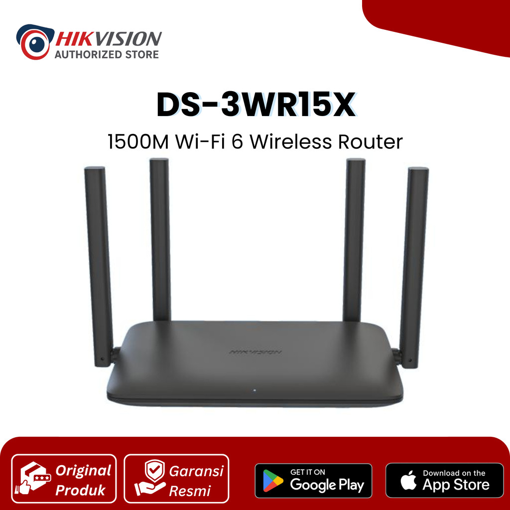 Jual HikVision DS-3WR15X 1500M Wi-Fi 6 Wireless Router | Shopee Indonesia