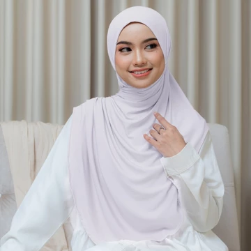 BY.ARSY Talitha Bergo Instan Malay Spandex Lycra Curve Tanpa Label