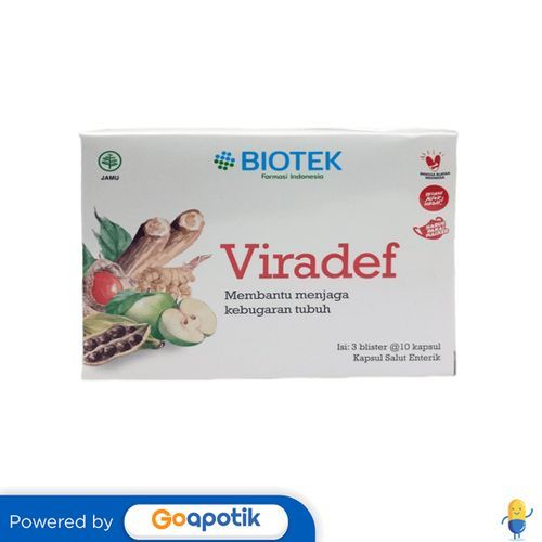 Jual Viradef Box Isi 30 Kapsul | Shopee Indonesia