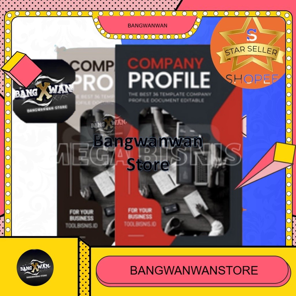 Jual [TEMPLATE] 36 TEMPLATE COMPANY PROFILE COMPRO EDITABLE PRINTABLE ...
