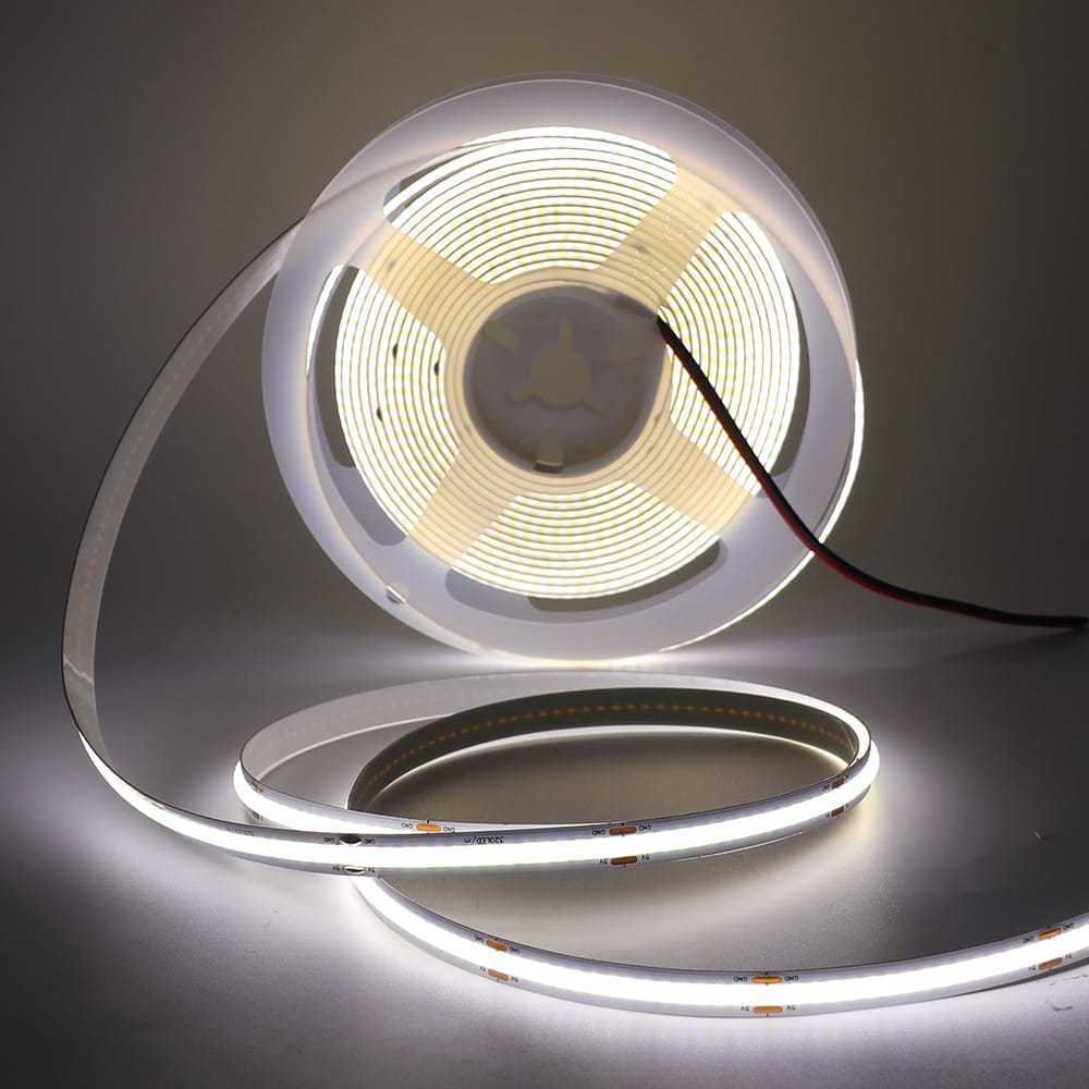 Jual LAMPU STRIP 12VOLT LED COB 320LED ELASTIC / LAMPU STRIP 12V COCOK ...