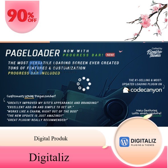 Jual PageLoader: Loading Screen and Progress Bar for WordPress | Shopee ...