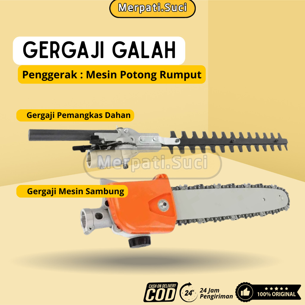 Jual Konvertor / Adapter Chainsaw & Hedge Trimmer | Untuk Mesin Potong ...
