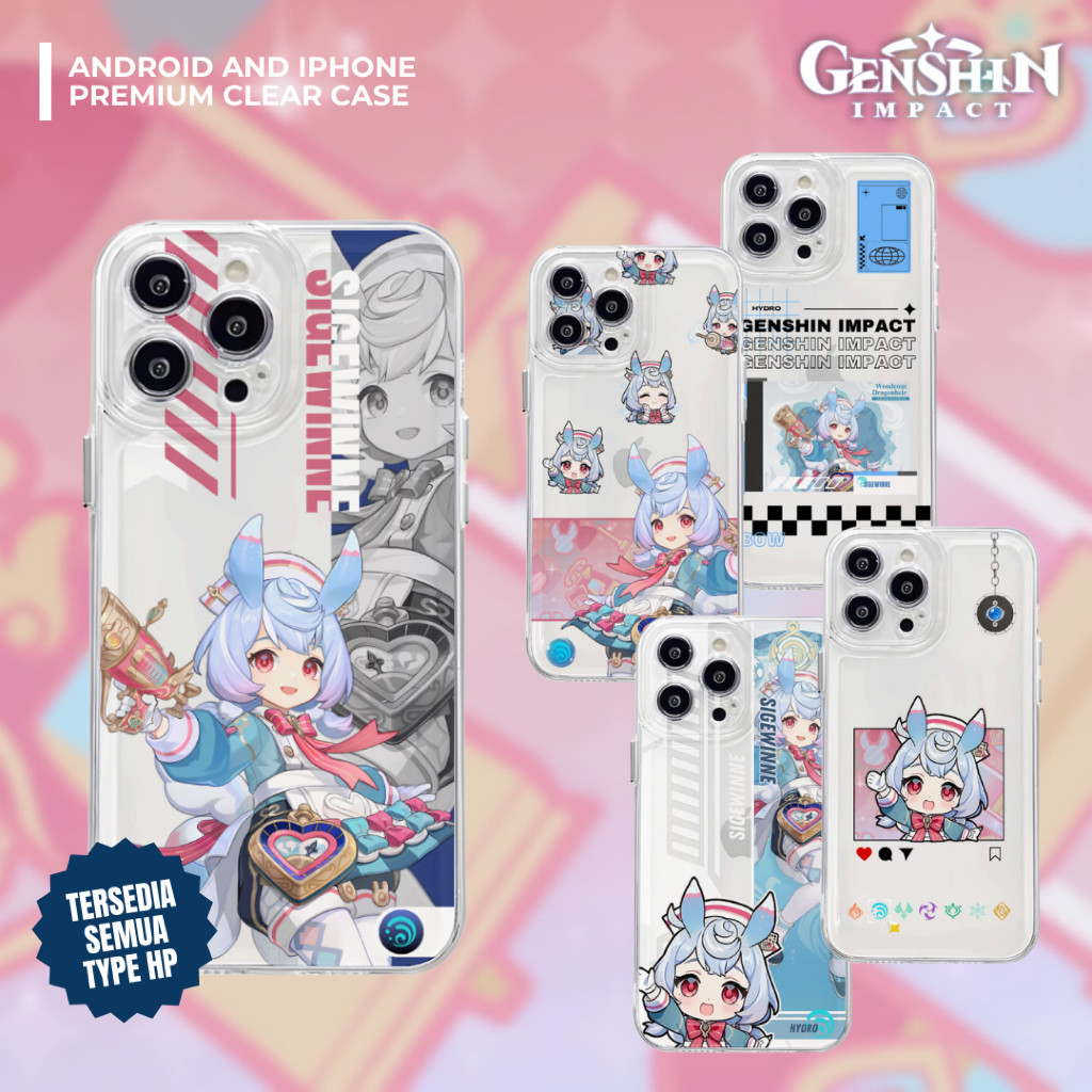 Jual CASE PREMIUM GENSHIN IMPACT CHARACTER SIGEWINNE CHIBI HIGH QUALITY ...