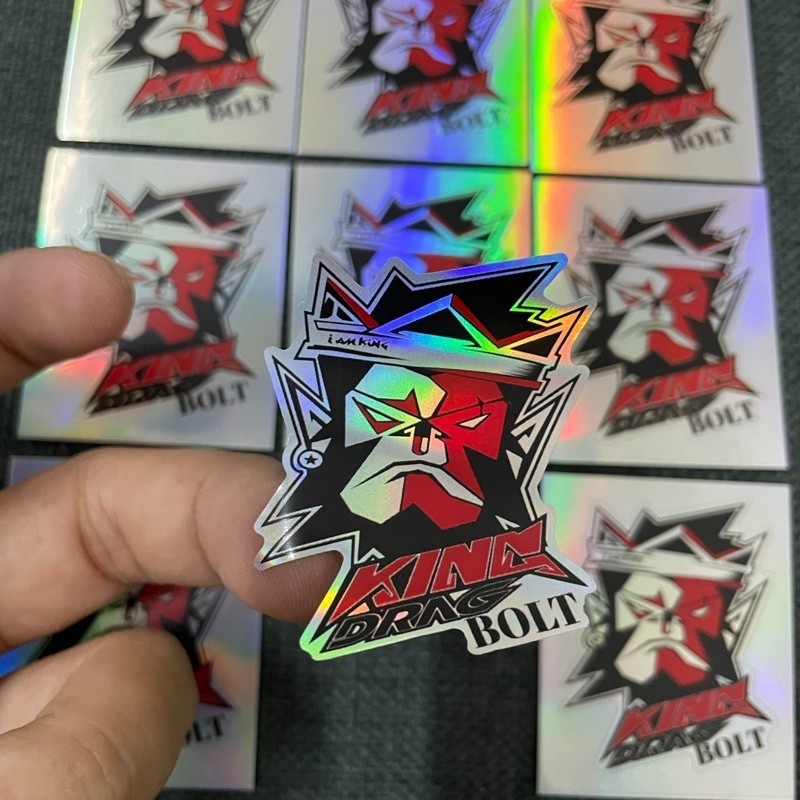 Jual stiker hologram IMPORT KING DRAG KINGDRAG motor mobil ja speed ...