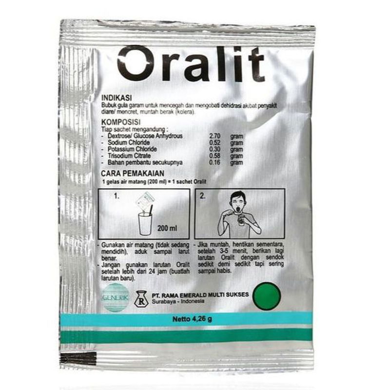 Jual Oralit Rama 1 Sachet – Obat Diare & Pemulih Cairan Tubuh | Shopee ...