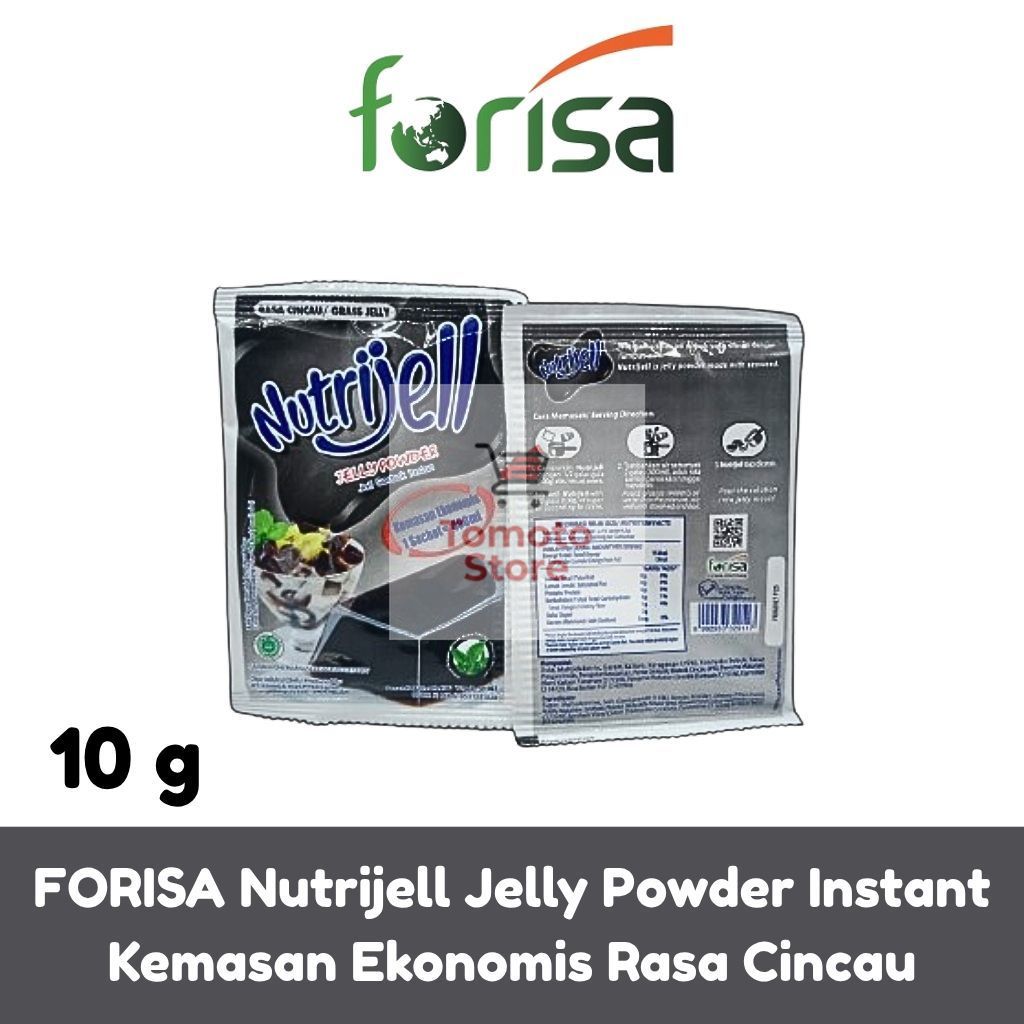 Jual [ TOMOTOSTORE ] FORISA Nutrijell Jelly Powder Instant Kemasan ...