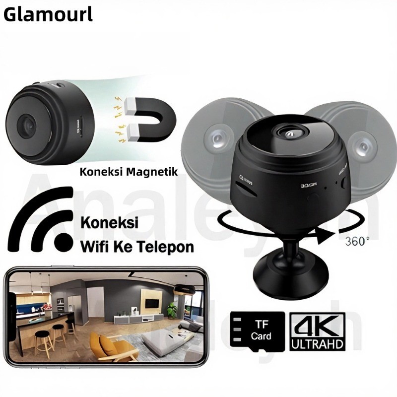 Jual CCTV Wireless A9 Mini Smart Camera Wifi HD 1080P Micro v380 Kamera ...