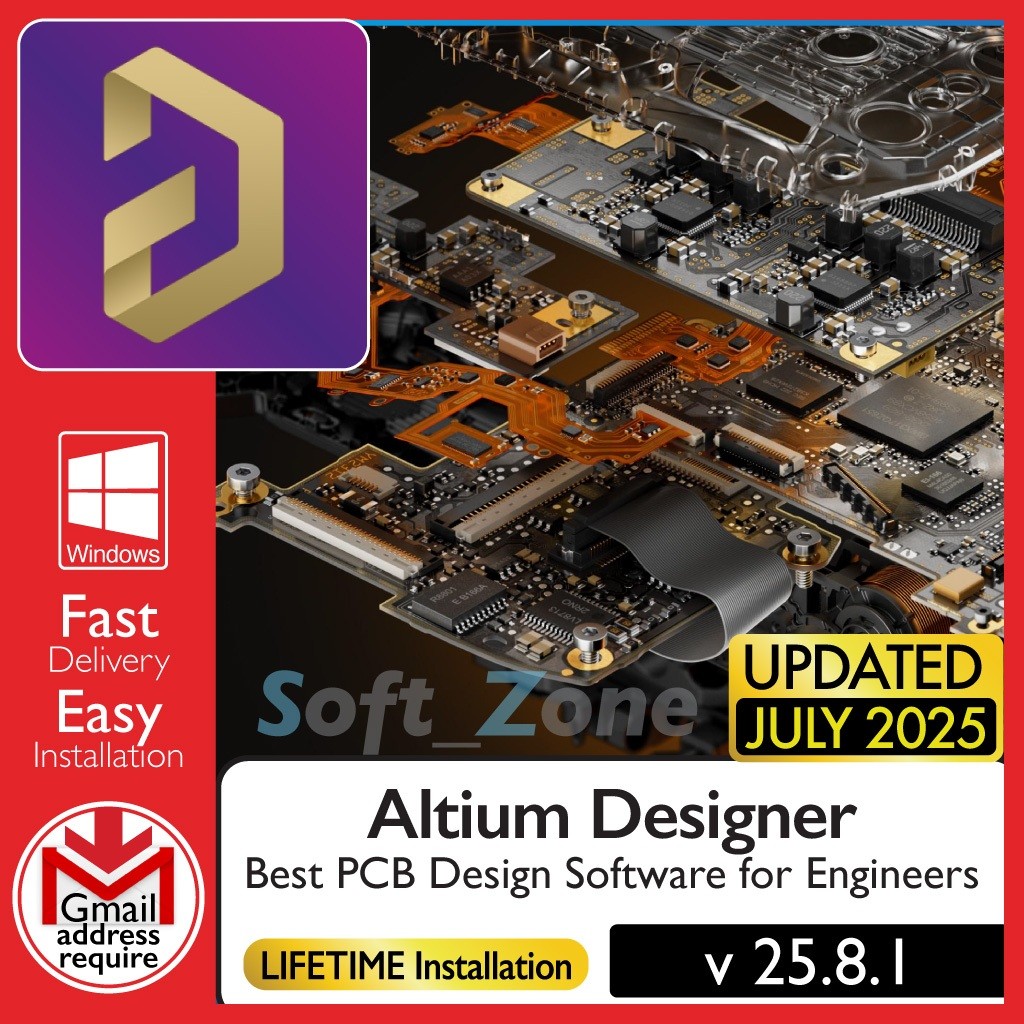 Jual Altium Designer 25.8.1 - Best PCB Design Software for Engineers ...