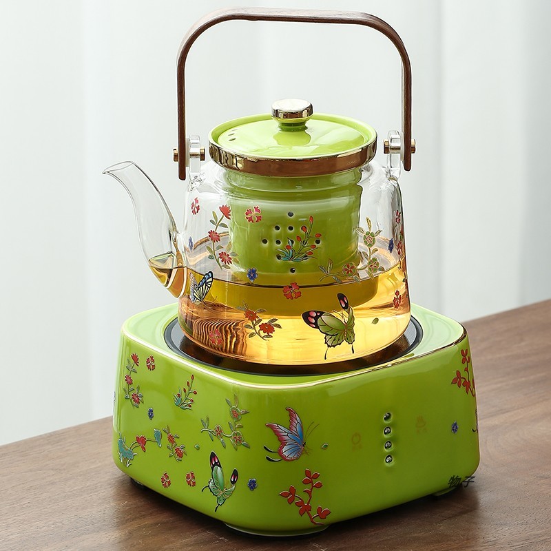 Jual Electric Pottery Stove Tea Cooker Water Boiler High borosilicate ...