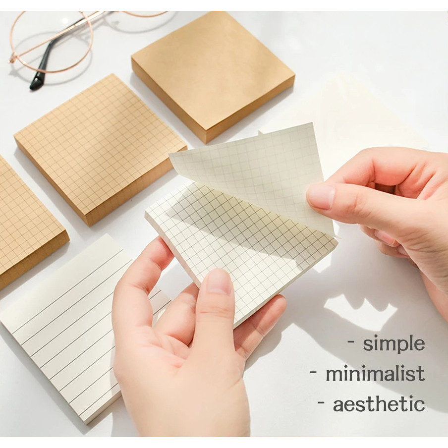 Jual Sticky Notes Polos Model Praktis Kertas Berkualitas Isi 80 Lembar ...