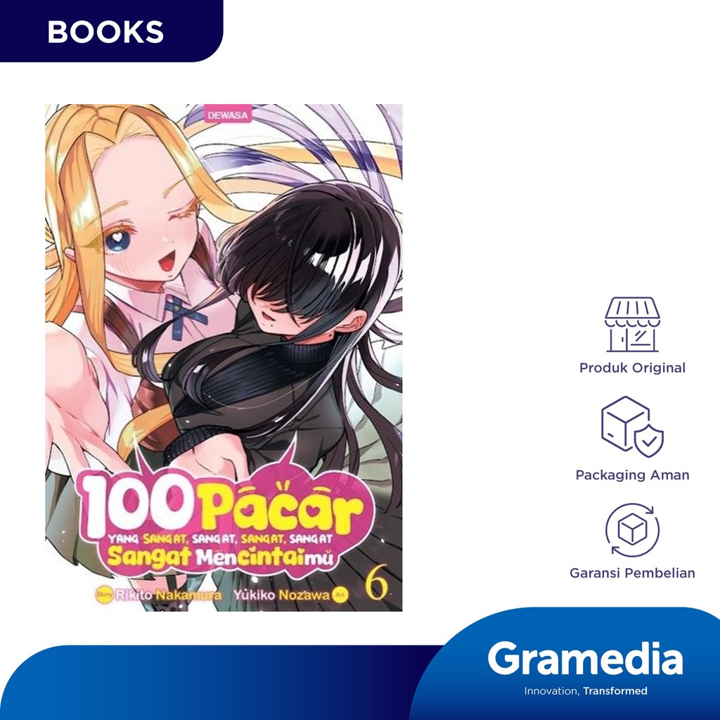 Jual 100 Pacar Yang Sangat X5 Mencintaimu 6 (Rikito Nakamura) | Shopee ...