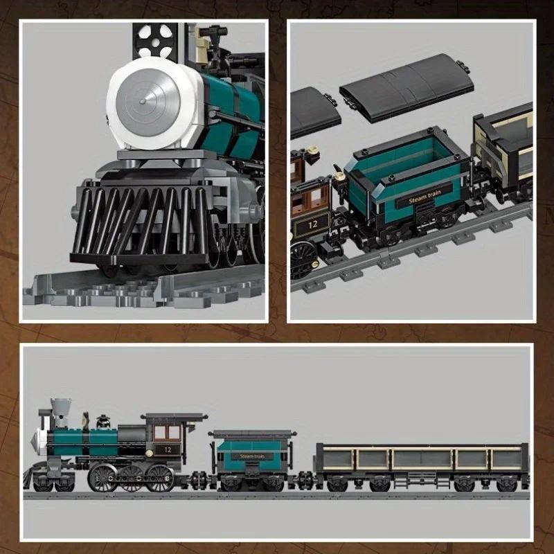 Jual BRO1 Locomotive CN5700 GWR Steam Train Railway Express Modular ...