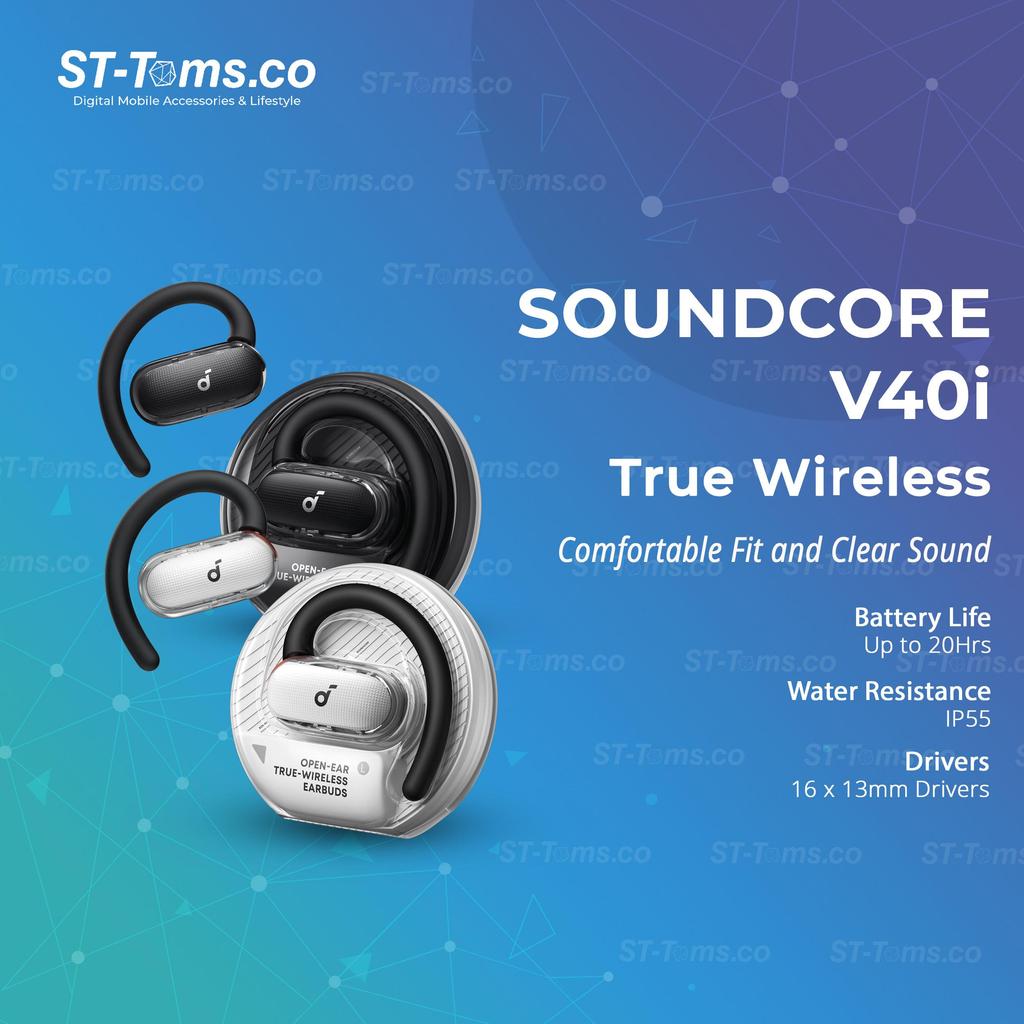 Jual Anker Soundcore V40i / V 40i Open Ear True Wireless Crystal Clear ...
