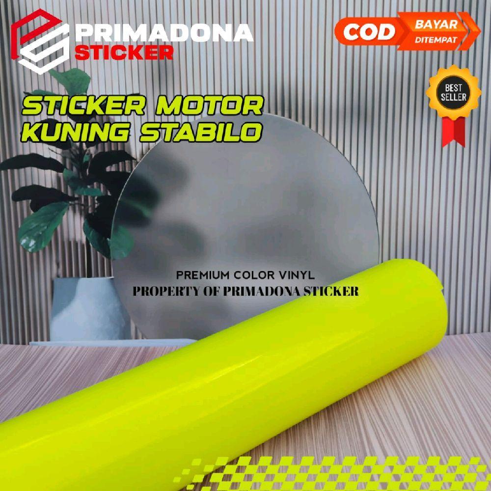 Jual skotlet stiker kuning stabilo kualitas premium lebar 45cm x 50cm ...