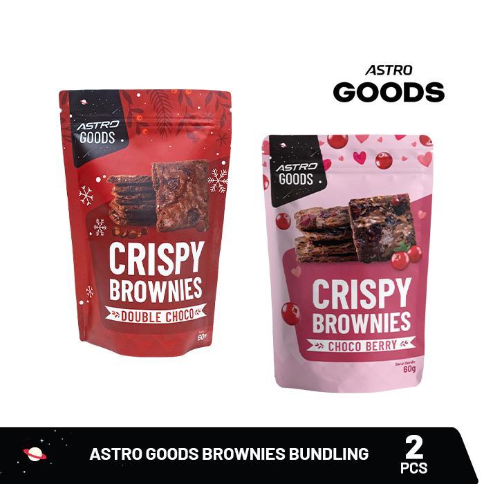 Jual Astro Goods - Bundle Crispy Brownies Double Choco & Crispy ...