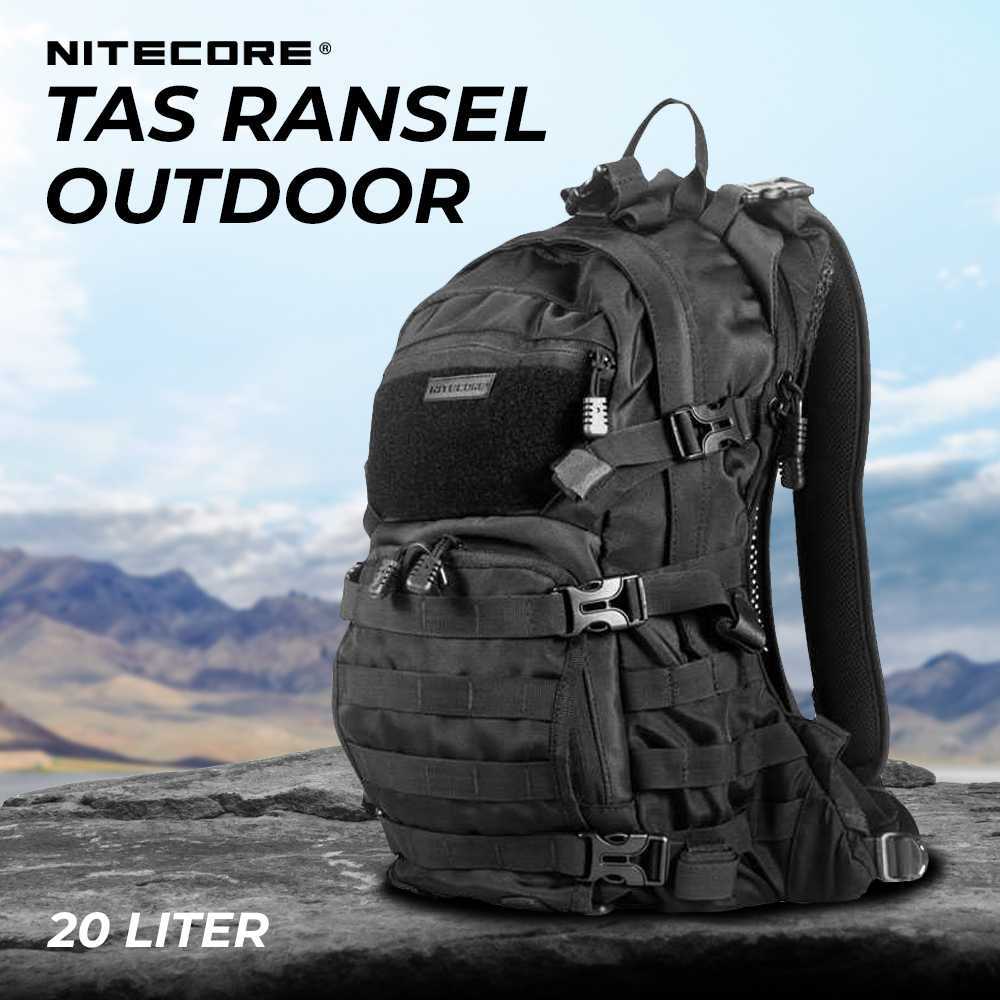 Jual NITECORE Tas Ransel Punggung Laptop Tactical Backpack Outdoor ...