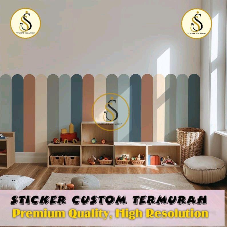 Jual WALL STIKER PAGAR/WALLPAPER CUSTOM/WALLSTICKER ARCH/STIKER DINDING ...