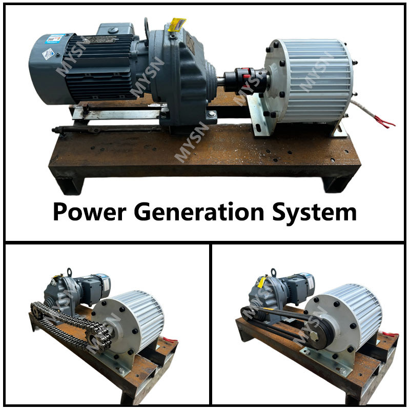 Jual 10KW 20KW 30KW Low RPM Permanent Magnet Generator 48V 96V 120V ...