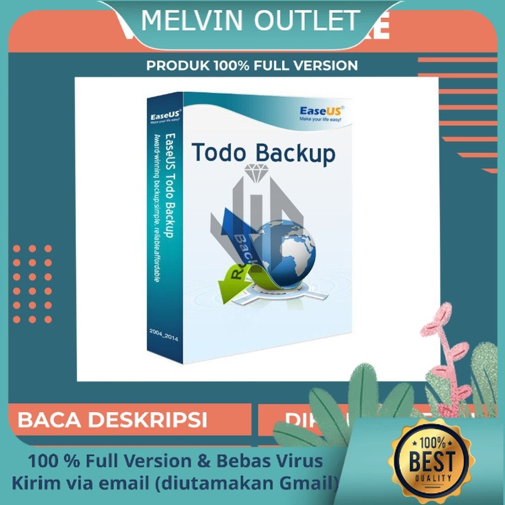 Jual Software EaseUS Todo Backup Home Ease US Full Version Terbaru PRO ...