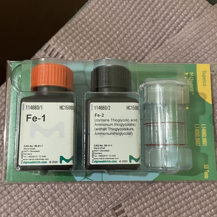 Jual Iron Test Kit 1.14660.0001 | Shopee Indonesia