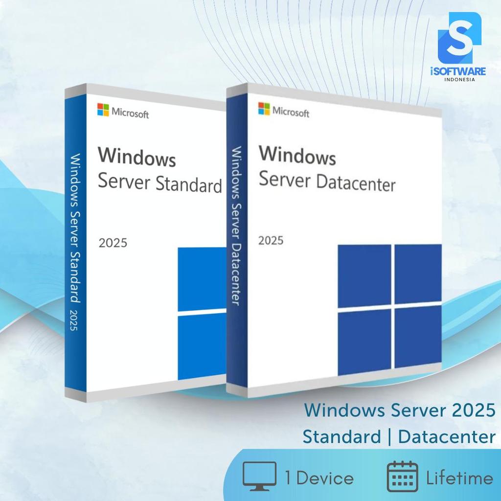 Jual Microsoft Windows Server 2025 Standard dan DataCenter | Shopee ...