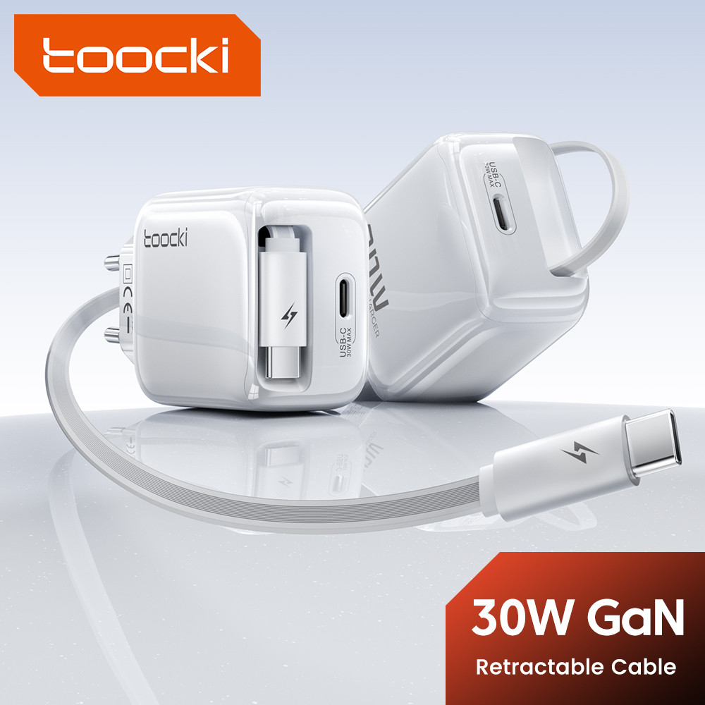 Jual Toocki GaN 30W Fast USB arger PD Fast arging For iPhone16 15 USB ...