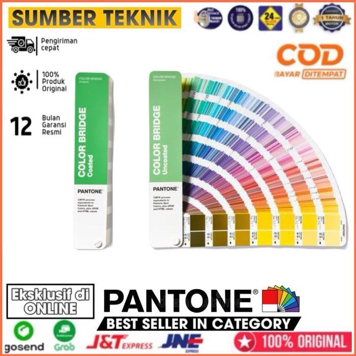 Jual Pantone GP6102B Color Bridge Coated & Uncoated – Panduan Warna ...