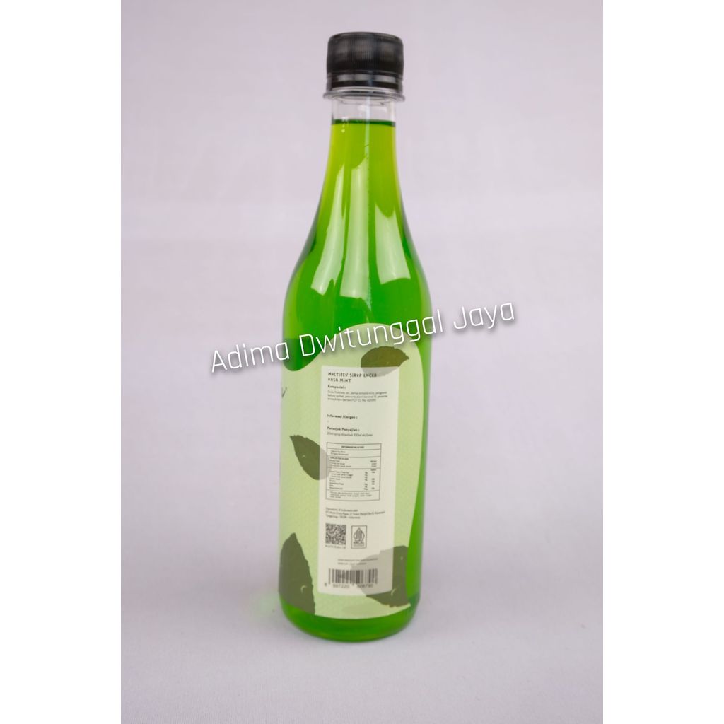 Jual Multibev Mint Syrup 500 Mililiter | Shopee Indonesia