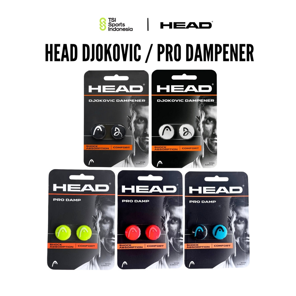 Head Pro Tennis Dampener - Amortisseur De Raquette Blanc Pour Confort Et Réduction Des Vibrations