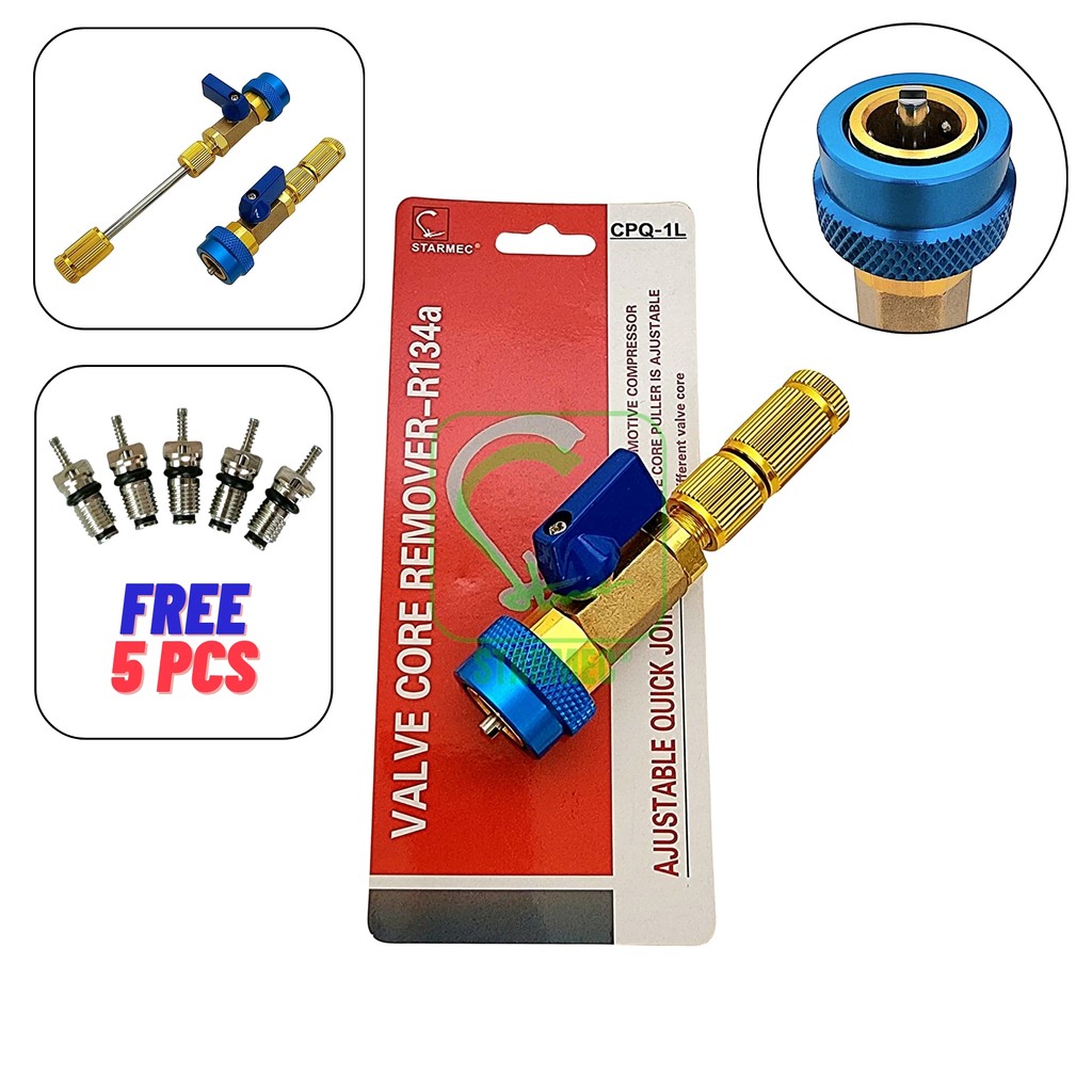 Jual Valve Core Remover Alat Cabut Pentil Nozel Neppel Freon AC Mobil ...