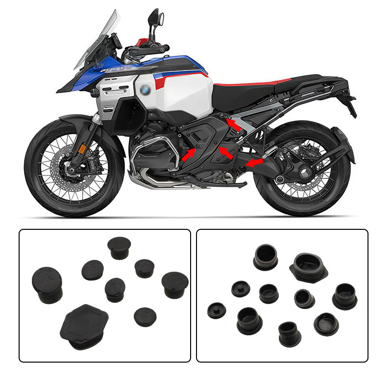 Jual New R1300GS Motorcycle Frame Cap Accessories Frame Hole Cap Cover ...