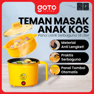 Goto Otis Panci Listrik Multifungsi Fry Pan Elektrik Anti Lengket