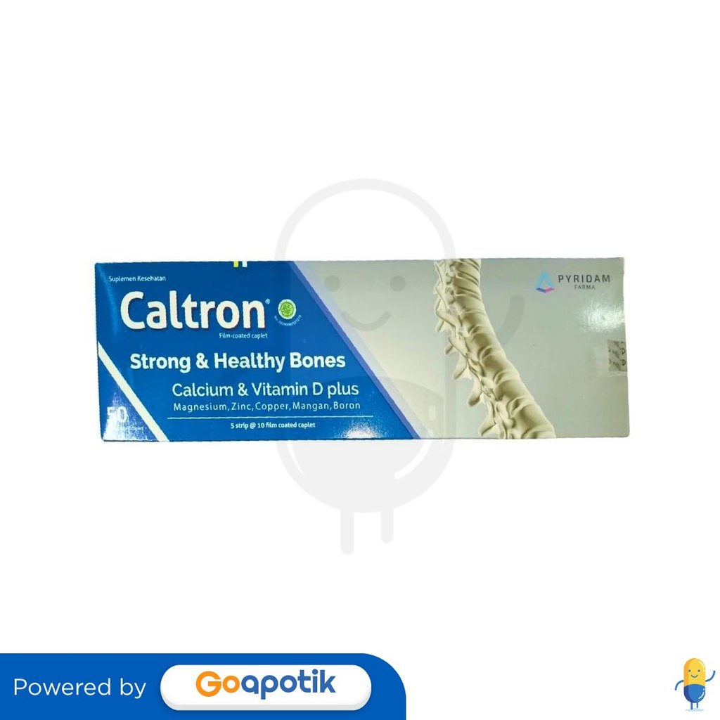 Jual Caltron Box Isi 50 Kaplet | Shopee Indonesia