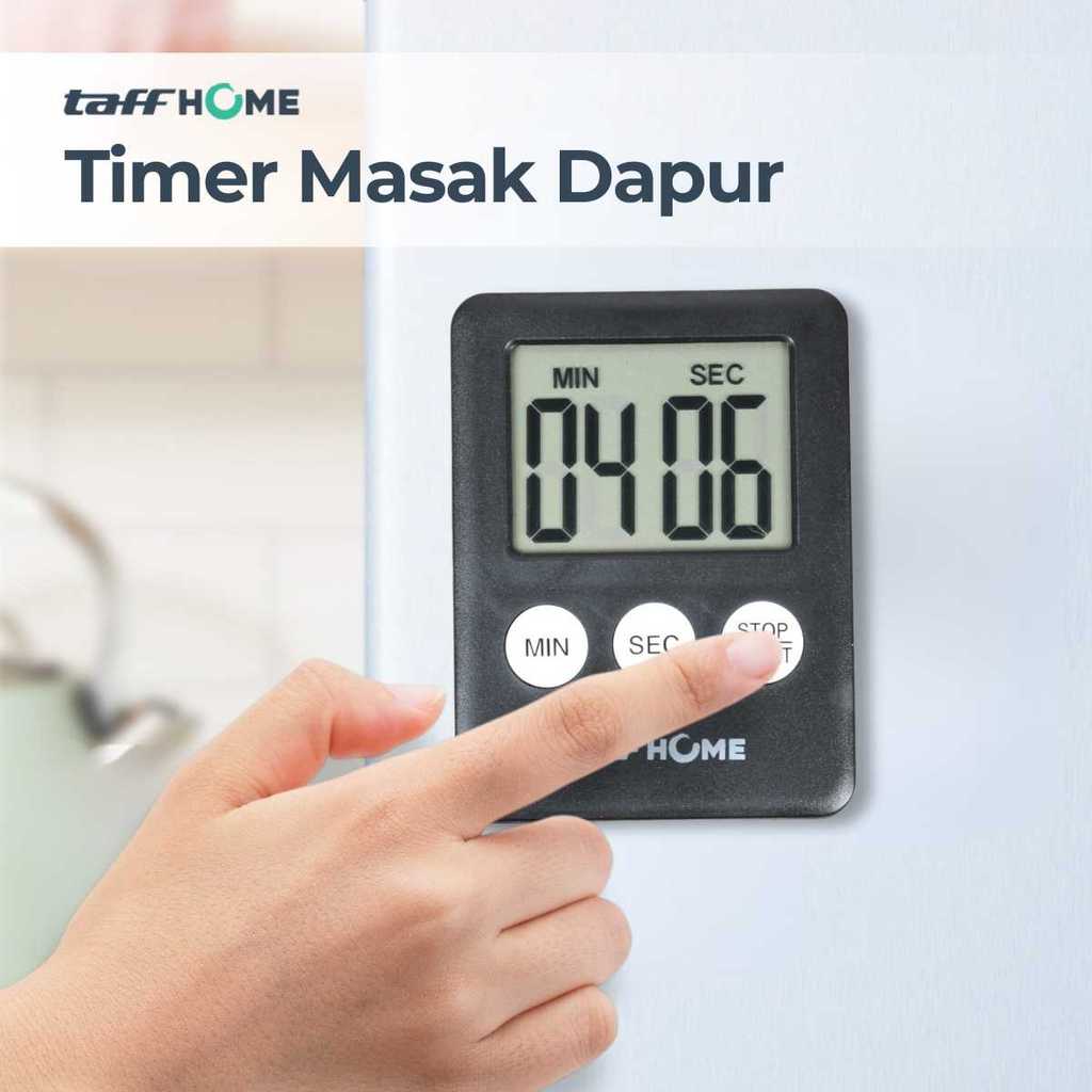 Jual TaffHOME Mini Timer Masak Digital Dapur Kitchen Stopwatch - 704AAB ...