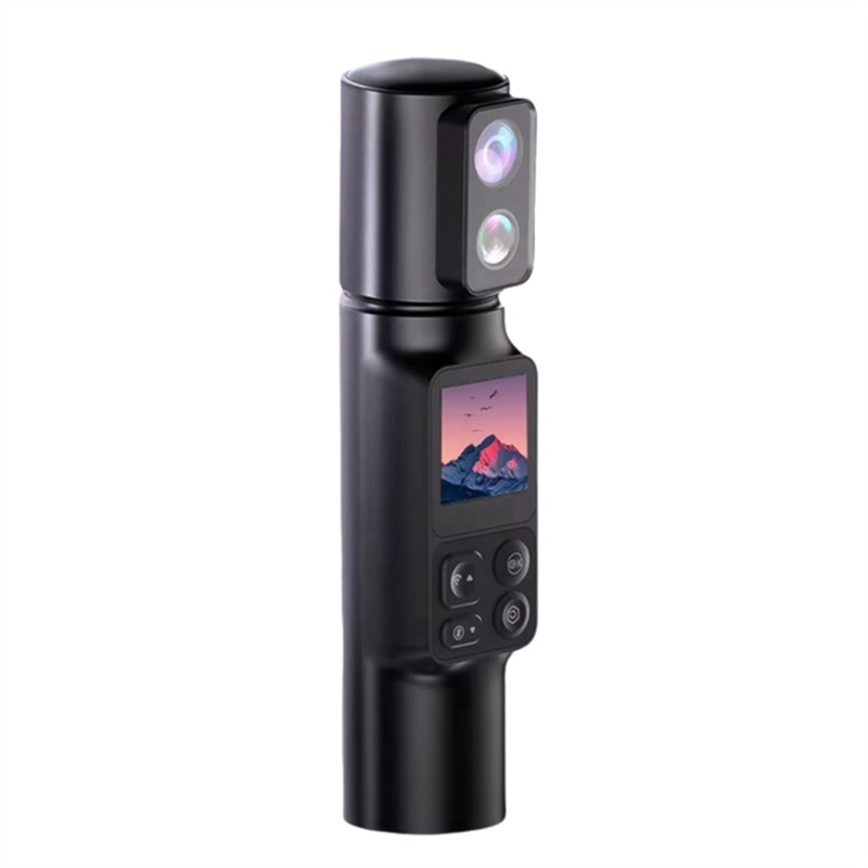 Jual B86BEIS 5X Zoom 6K Portable Handheld Action Camera 350° Rotatable ...