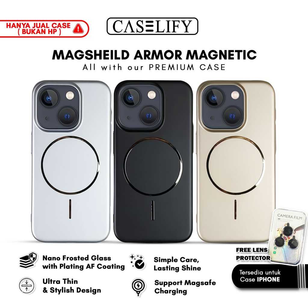Jual CASELIFY MagShield Armor Magnetic case compatible with iphone case ...
