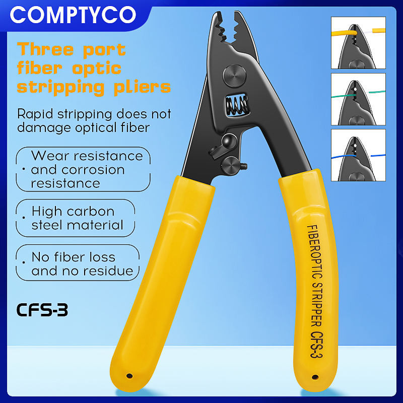 Jual Comptyco CFS-3 Stripper Fiber Optic 3 Hole CFS-3 CFS3 Tang ...