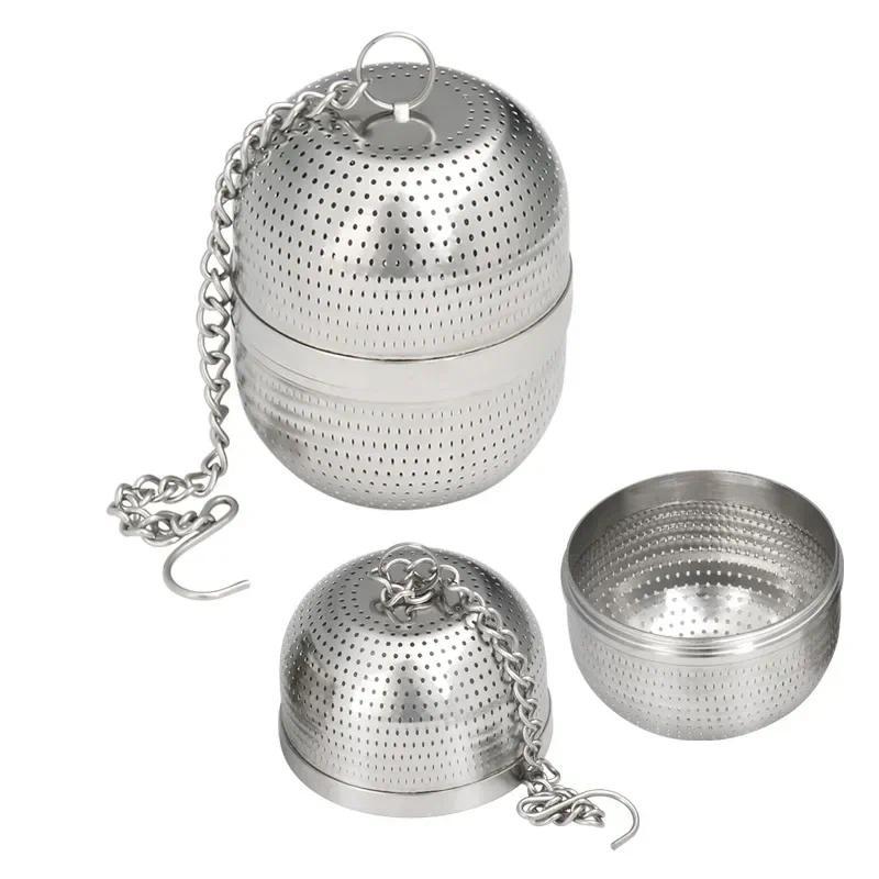 Jual Ball Tea Infuser Stainless Steel Extra Fine Mesh Tea Strainers 