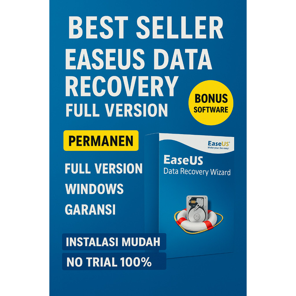 Jual EaseUS Data Recovery Full Version Windows Lifetime | Shopee Indonesia