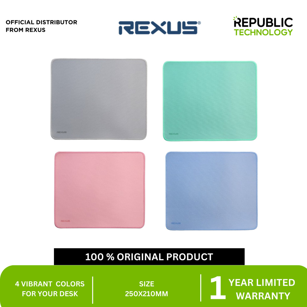 Jual Rexus Mousepad Mini Pixmat T100 Anti Slip | Shopee Indonesia