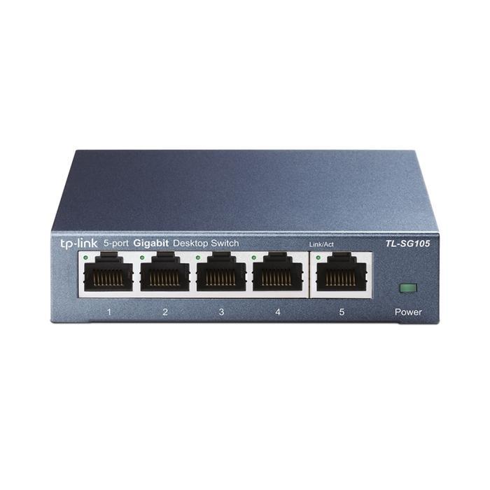 Jual Desktop Switch Hub Unmanaged TP-LINK TL-SG105 5-Port 10/100 ...
