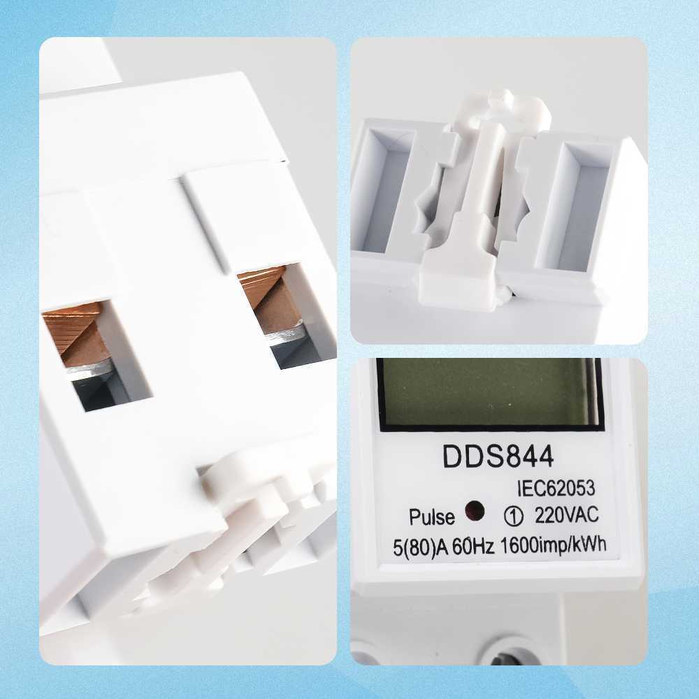 Jual Meteran Listrik Digital LCD Display Pengukur kWh Akurat Pembatas ...