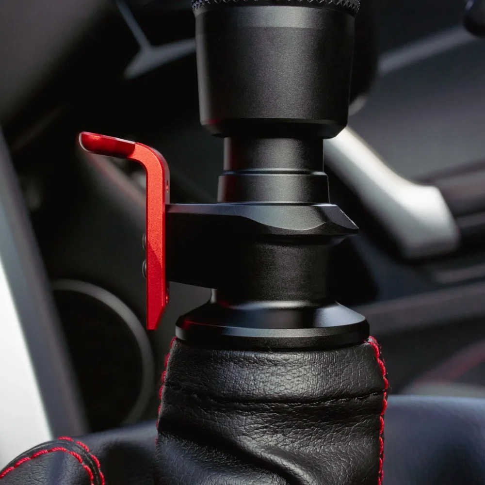 Jual LW style adjustable Car gear Shift Knob Reverse Lifter Up Lockout ...