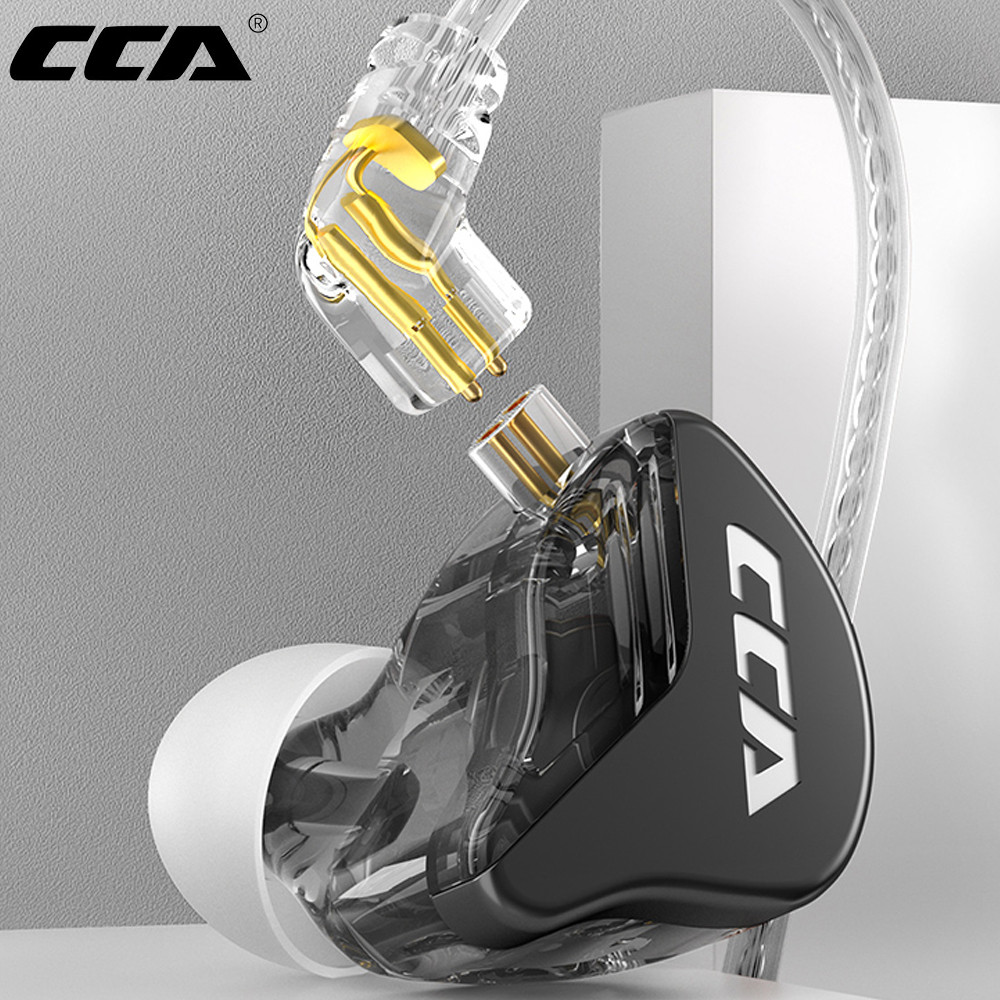 Jual CCA CRA in Ear Monitor Headphones Ultra-Thin aphragm Dynamic ...
