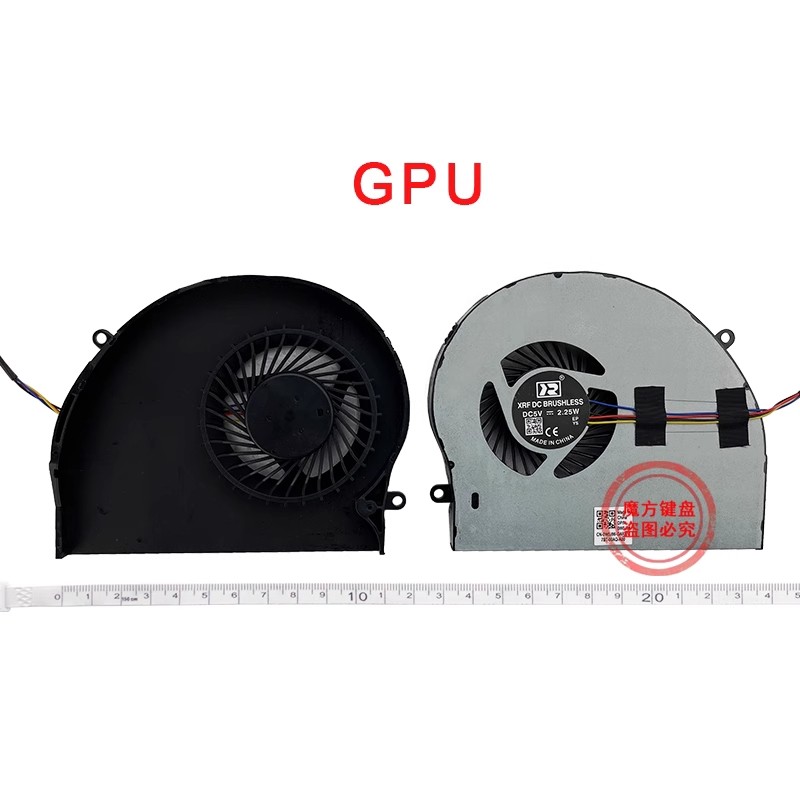 Jual New CPU GPU Cooling Fans For DELL Alienware 17 R4 17 R5 P31E 17-R4 ...