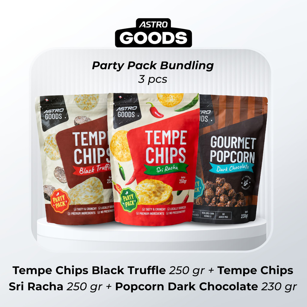 Jual Astro Goods - Hampers Snack Keripik Tempe Truffle 250g, Sriracha ...