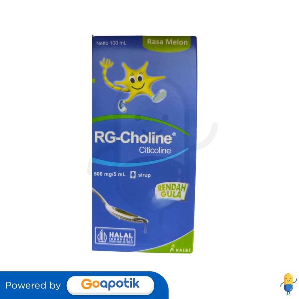 Jual Rg-Choline Syrup 100 Ml Botol | Shopee Indonesia