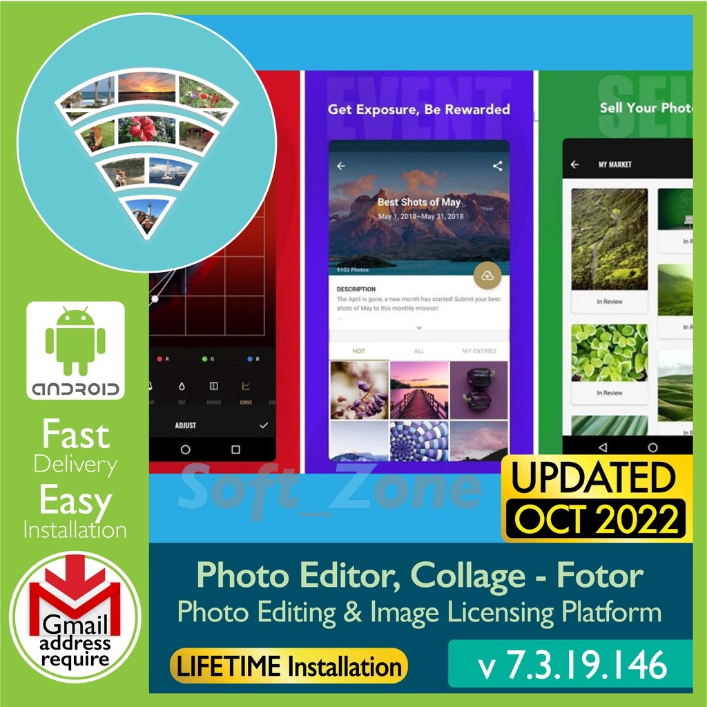 Jual Fotor Photo Editor Pro v7.3.19.146 - Photo Collage & Photo Effects ...